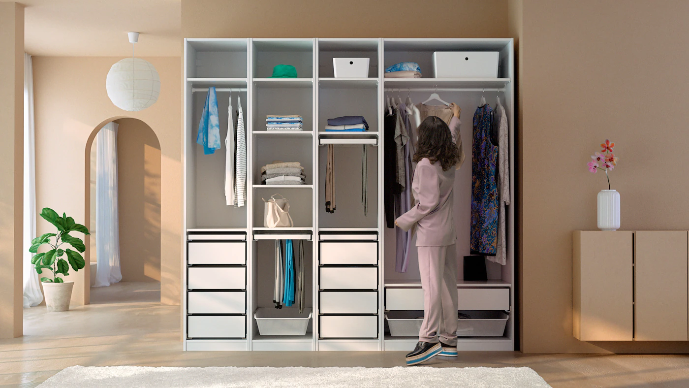 IKEA PAX wardrobe assembly